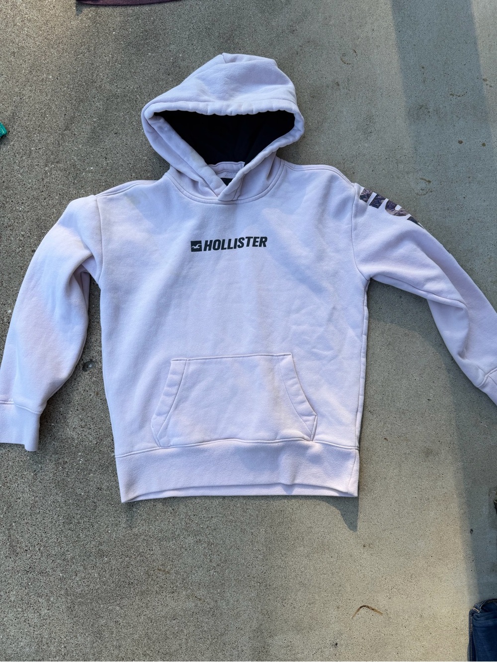 Hollister XS pink hoodie